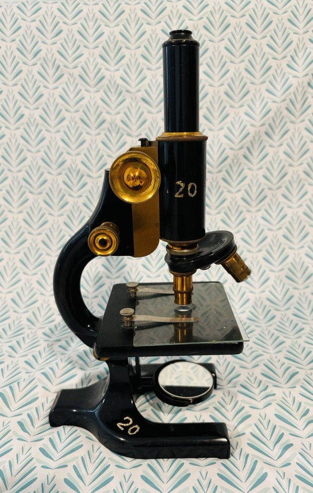 Early 1900’s Spencer Buffalo USA Microscope Model EHS, Primitive