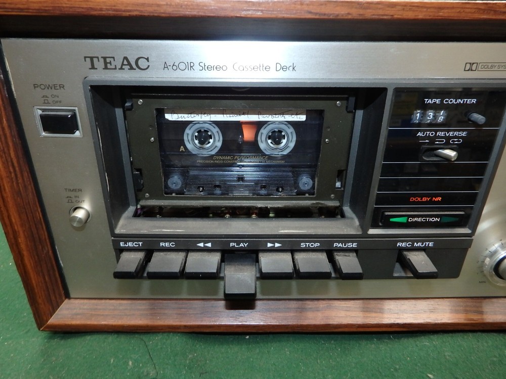 Vintage Teac A601R Stereo Cassette Deck -Read
