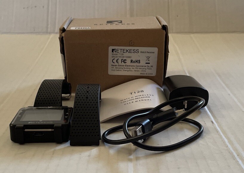 Wrist Watch Receiver for Wireless Calling System