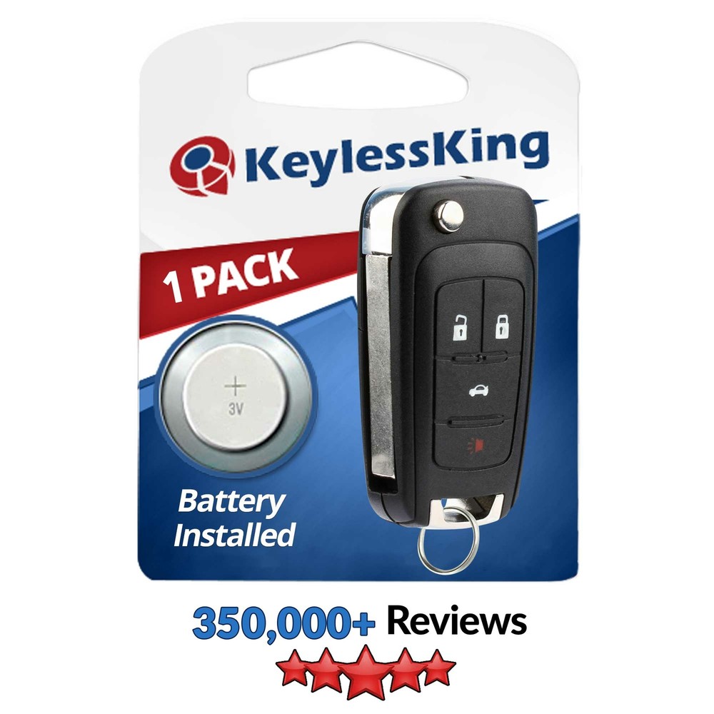 Replacement Remote Key Fob for 2012 2013 2014 2015 2016 Chevy Sonic