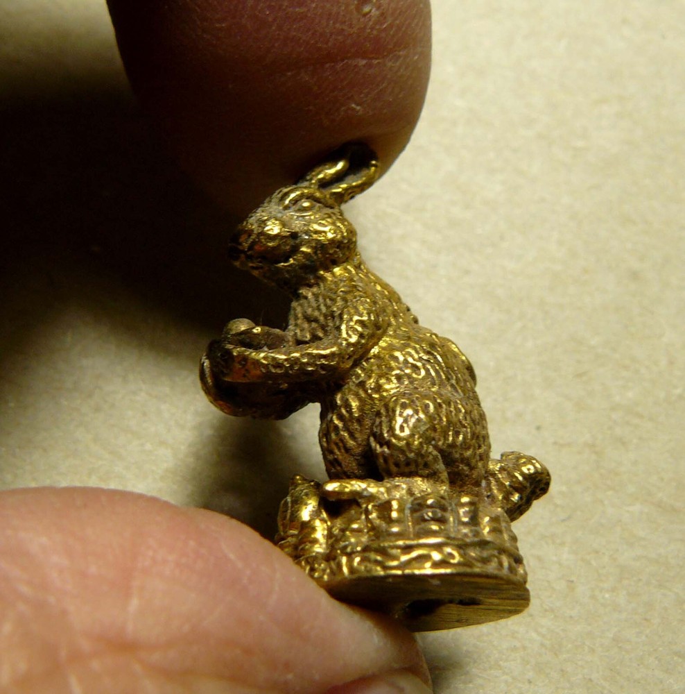 RABBIT_FORTUNE TOTEM_AMULET_TALISMAN_with SYCEE_PRISTINE_262542