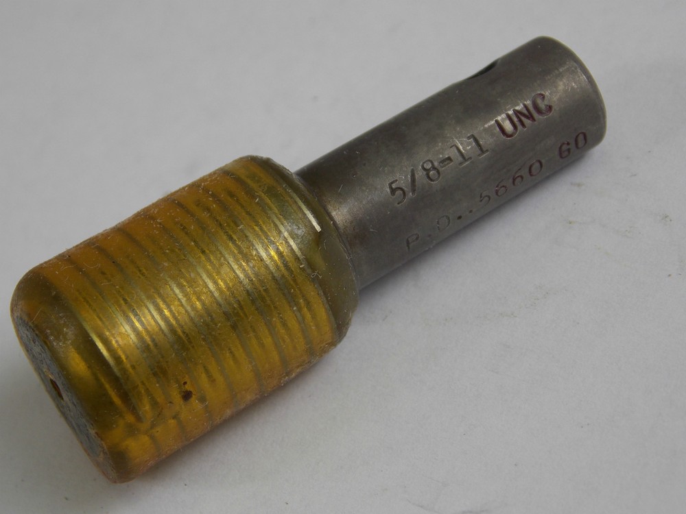 THREAD PLUG GAGE 5/8-11 UNC GO PD .5660