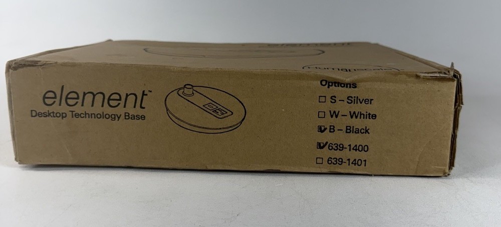 Humanscale Element Desktop Technology Base 639-1400 639-1401