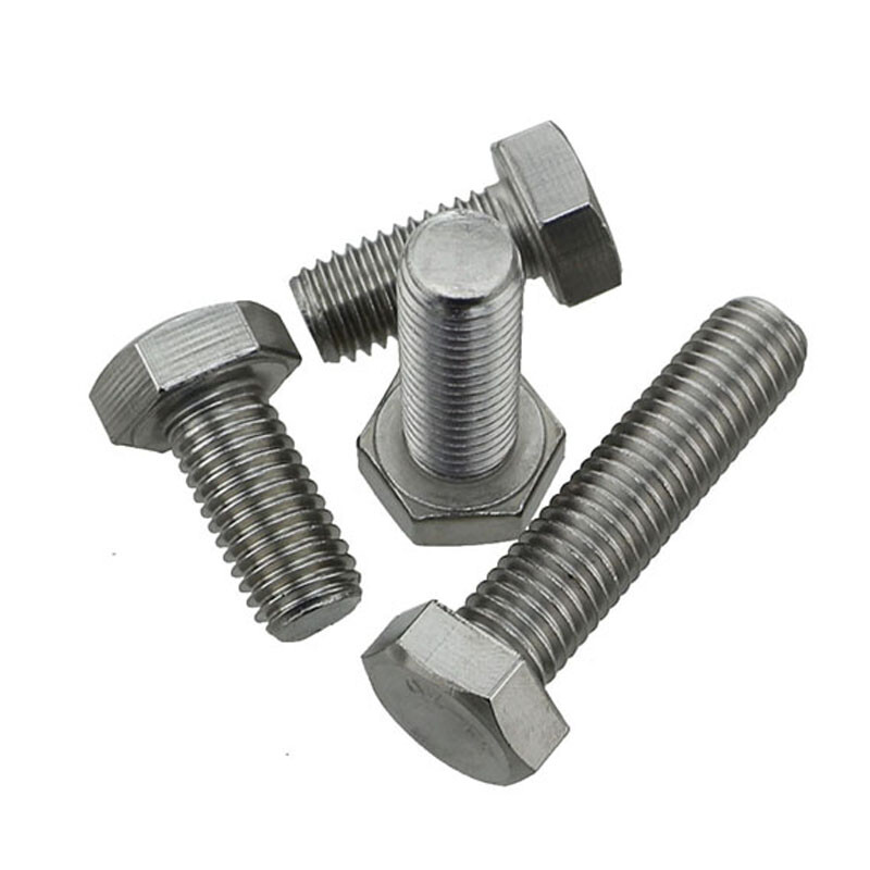 Reverse Thread Hexagon Bolt M6-M12 Rotate left Hex Head Screw A2 Stainless Steel