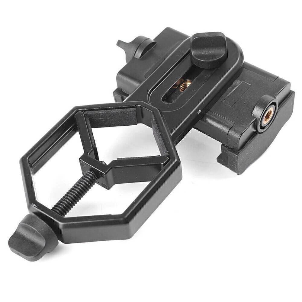 Phone Adapter Mount For Microscope Telescope Binocular Monocular Dia 25mm-48mm