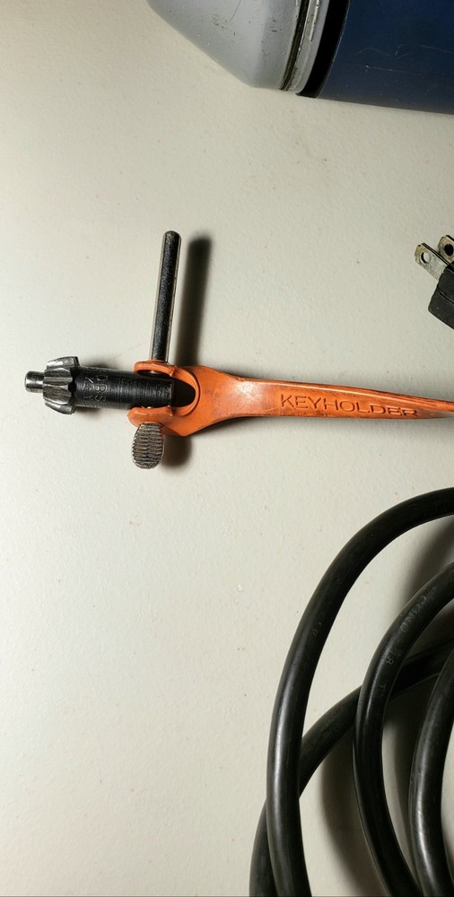 Used SIOUX 3/8" Variable Speed Reversible Drill With Jacobs Chuck 1 Hp # 7776