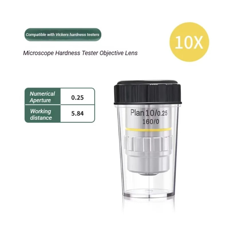 195 Plan Achromatic Long Working Distance Objective Lens 10X Microscope