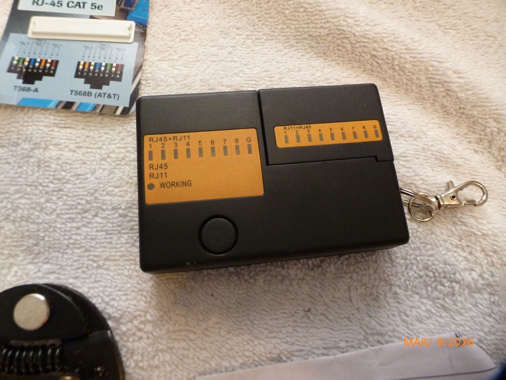 Multifunctional Network Cable Tester, Crimpers & More Look