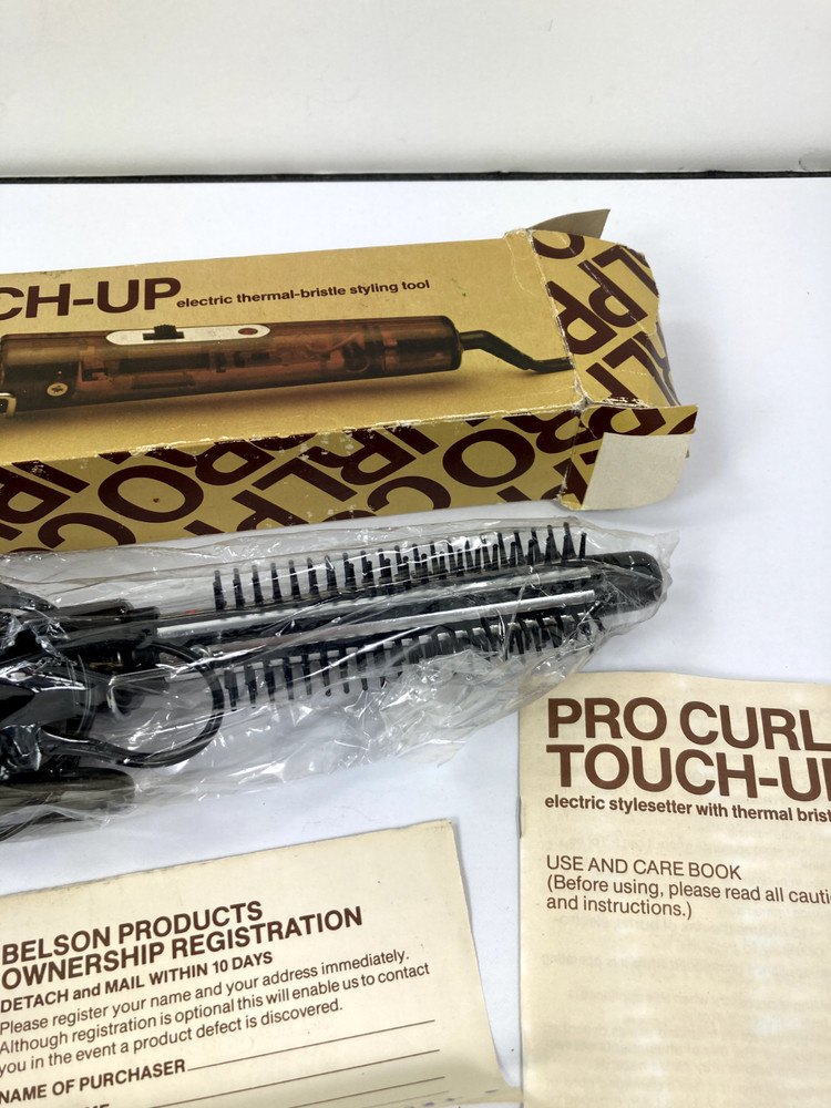 NOS Beison Pro Curl Touch Up Electric Curling Iron Open Box