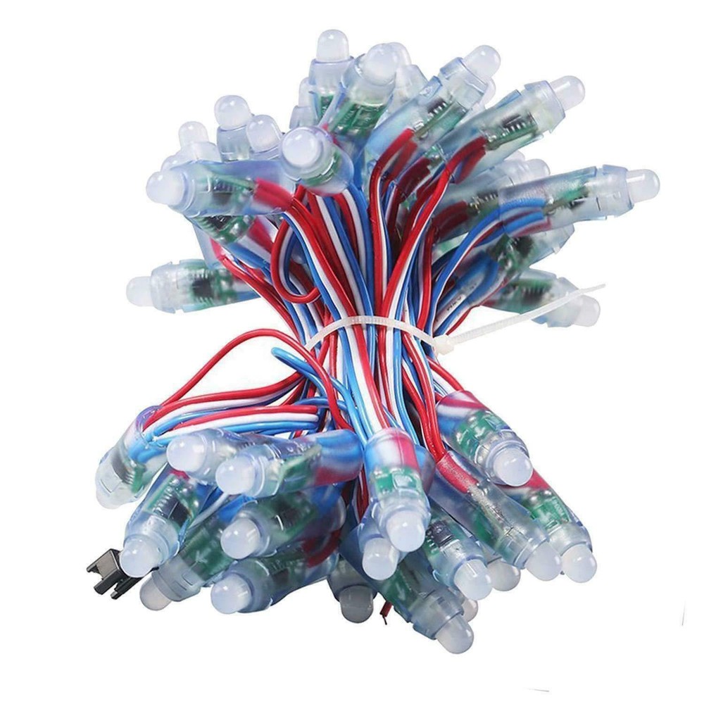 DC5V WS2811 Full Color LED Pixels String Lights Digital Addressable Module Dec