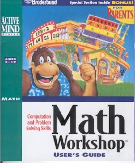 Math Workshop PC MAC CD learn solve mathematics practice problem skills game!