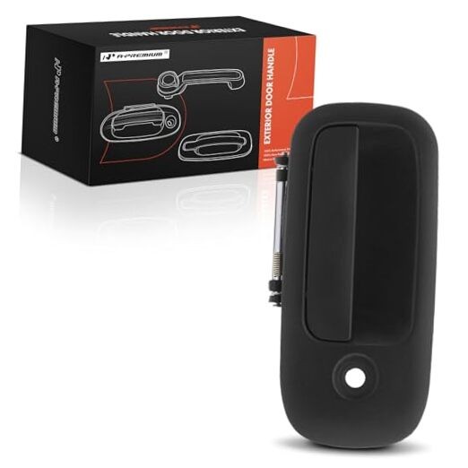Exterior Door Handle Passenger Side - Compatible with 1996-2009 Front Right