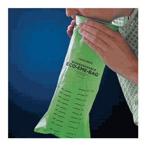 *24-Pack* Medline Centurion Biodegradable Emesis Bags ECOEMEBAG