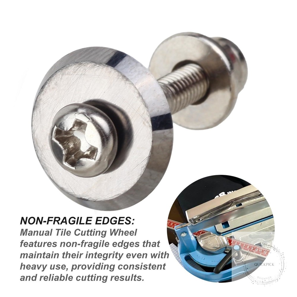 12mm Tile Cutter Scoring Wheel 14A for All Sigma Pull Handle Tile Cutters,Alloy