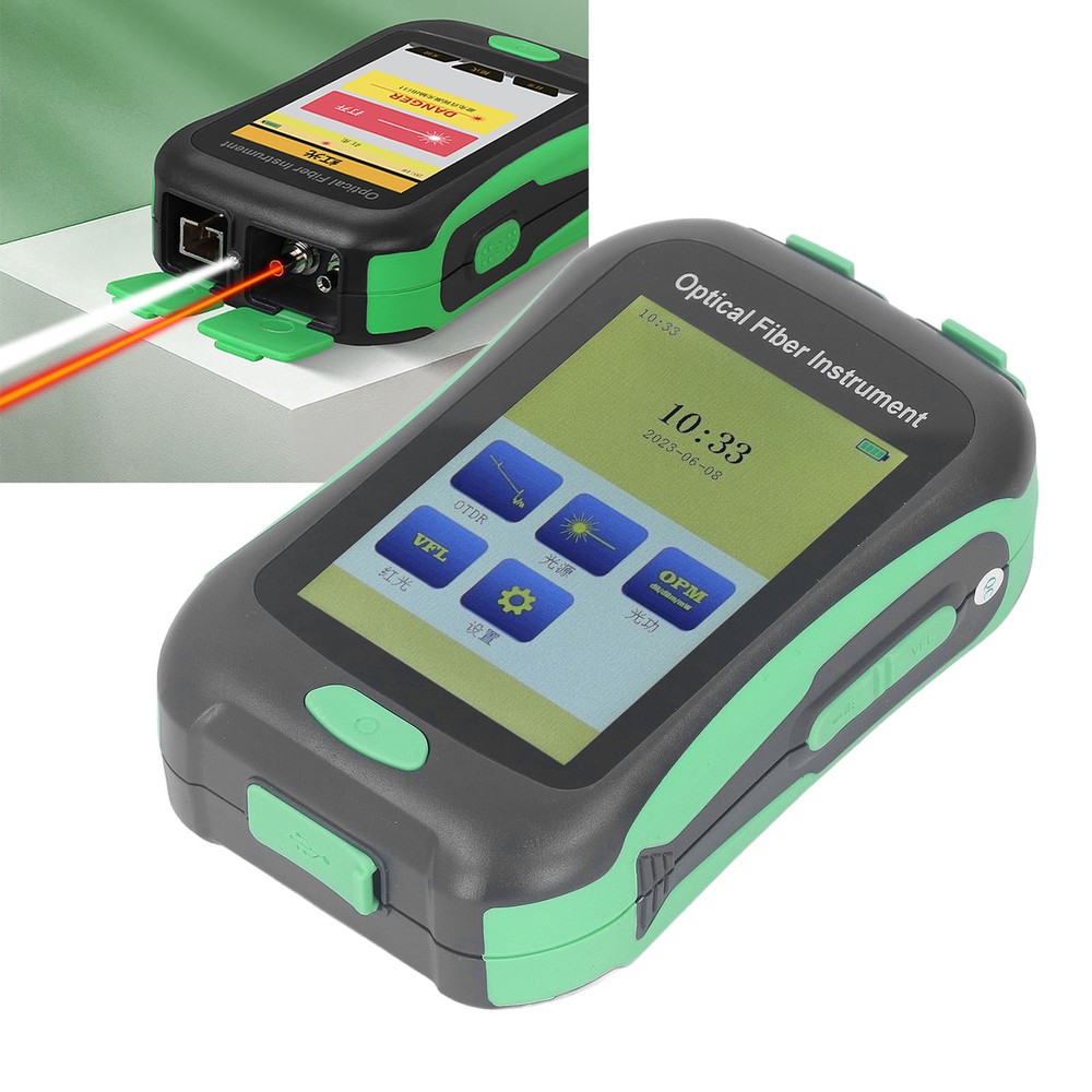 Optical Time Domain Reflectometer OTDR Optical Power Meter Red Light Source