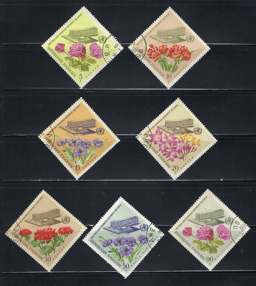 FLOWES- TALISMAN ROSES.-  {7}  TOGO  1966