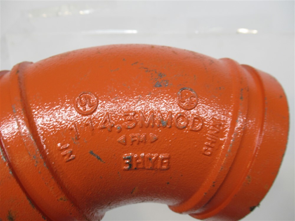 SPF E2, 4" Grooved Elbow Fitting 45°