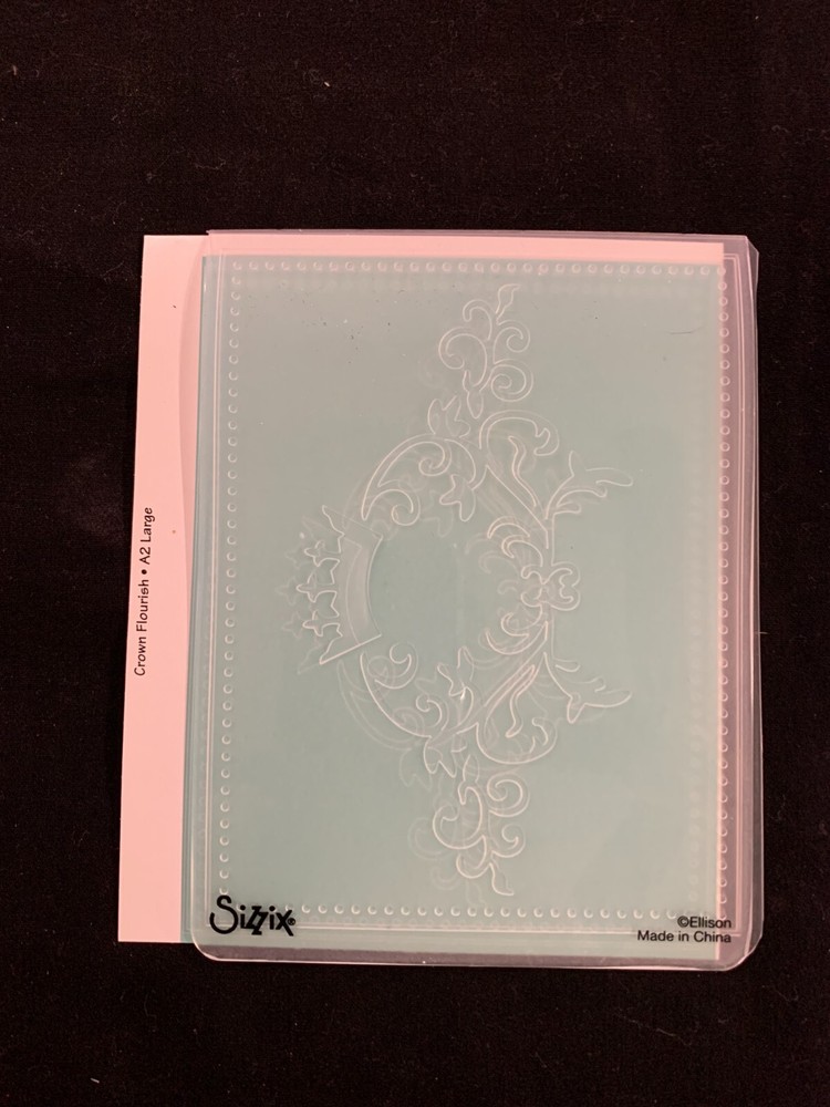 Sizzix Emboss Folders - Crown Flourish