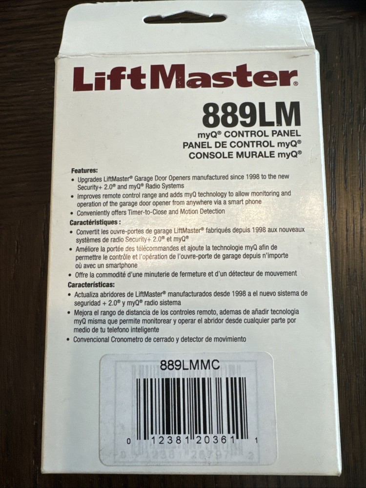 LiftMaster 889LM myQ Control Panel