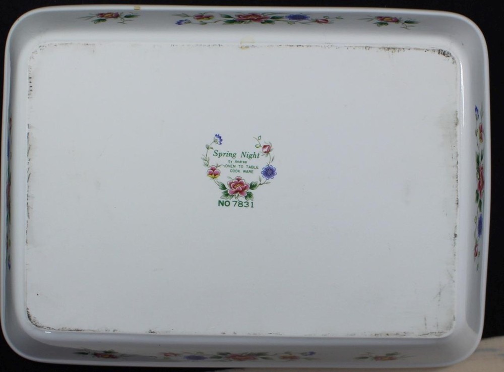 Sadek SPRING NIGHT Rectangular Baker GOOD CONDITION