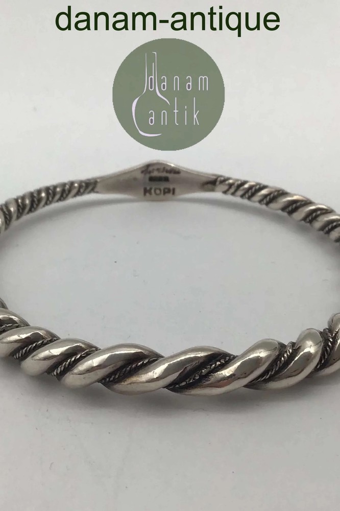 Danish Museum replica Viking Sterling Silver Bangle Measures