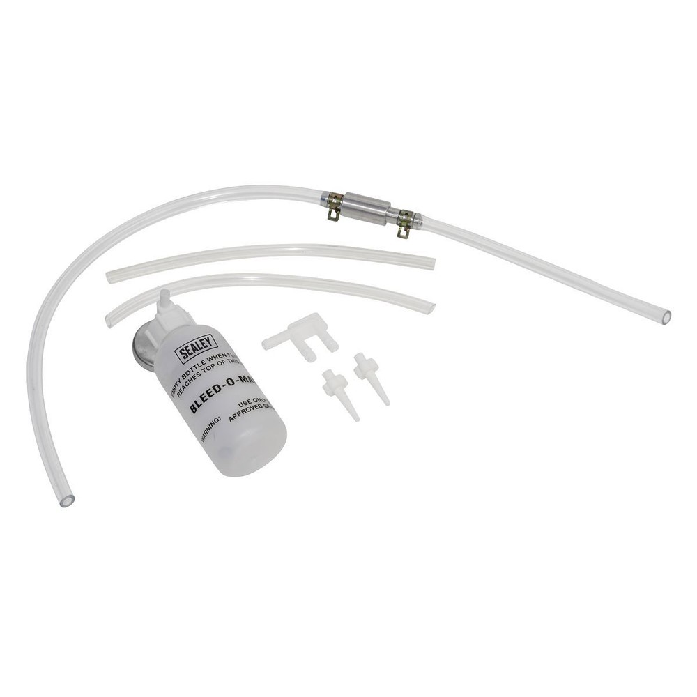 Sealey VS02011 Brake Bleeder Set with Container
