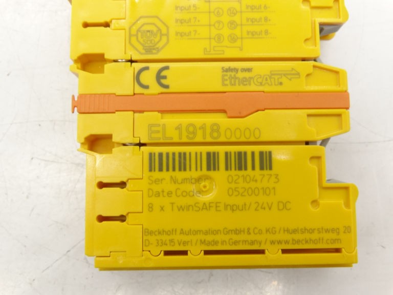 BECKHOFF EL1918 PLC MODULE USED