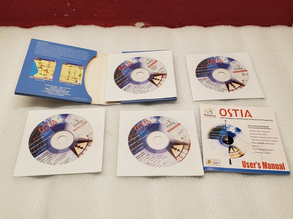 Pharos Ostia GPS Navigation Software