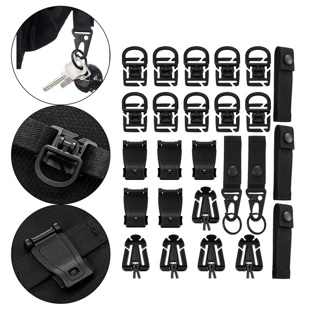 25Pack Camping Attachments for Molle Backpack