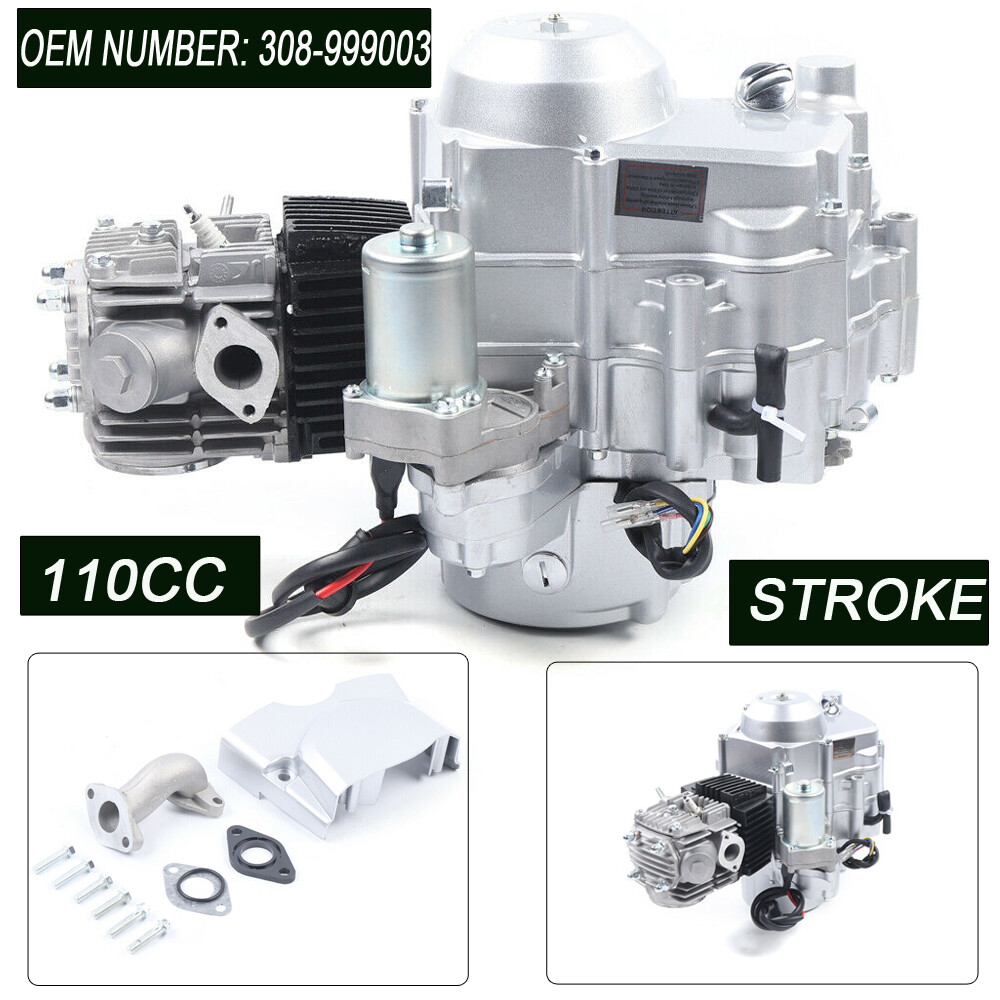 Automatic Engine 110cc 4 Stroke Engine Motor Single Cylinder For ATV GO Karts