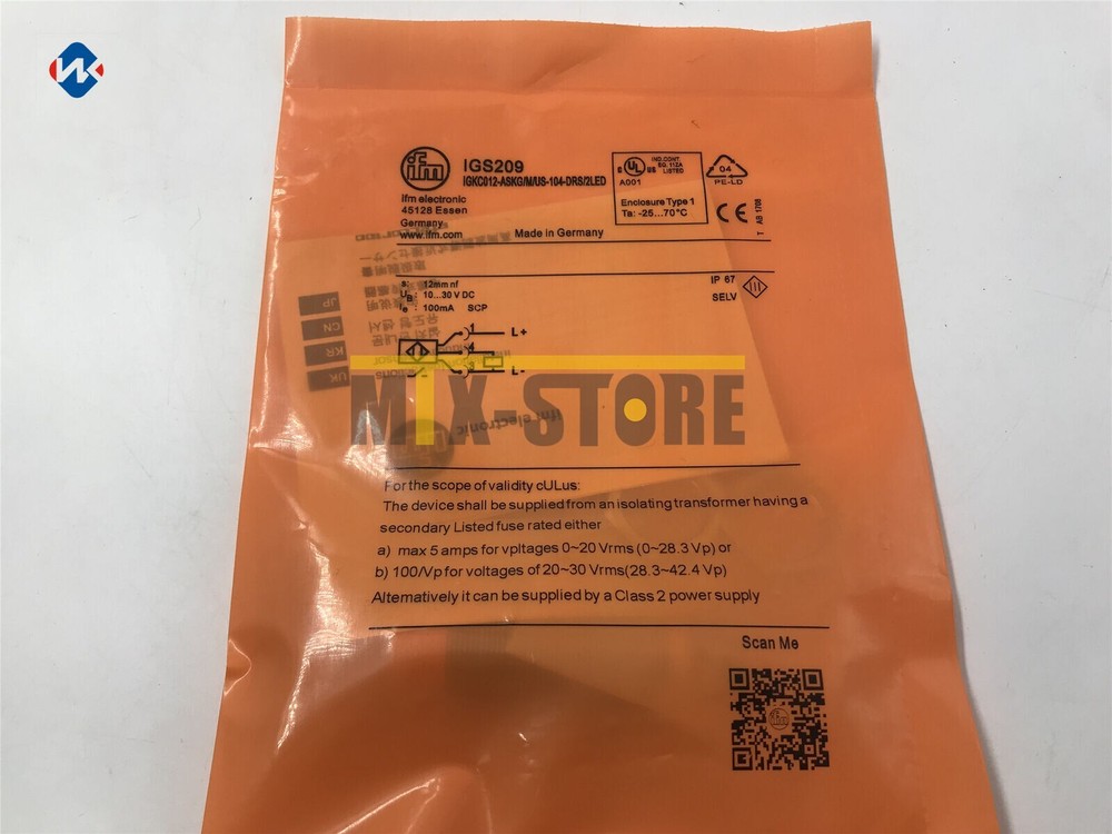 NEW IFM IGS209 proximity switch sensor