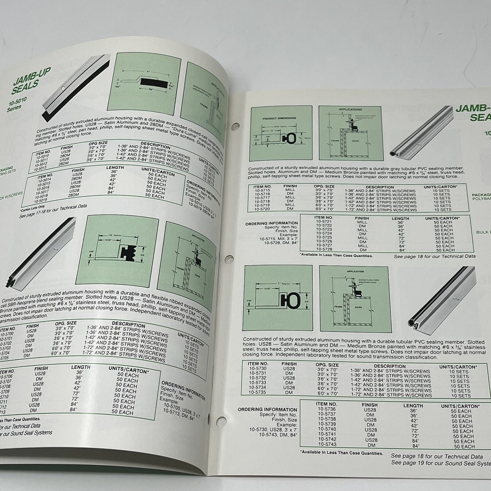 1983 Stanley Tools Hardware Construction Weather Products Series 5000 Catalog