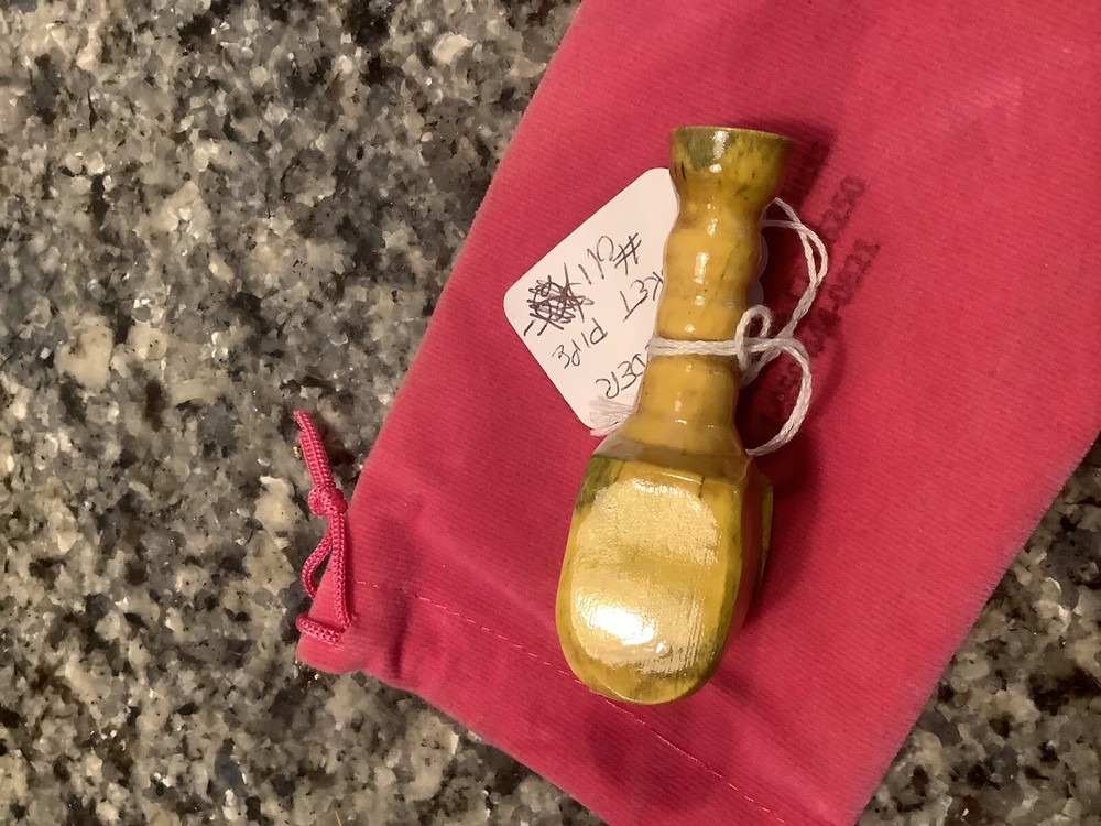Pocket Pipe - Handmade, Lidded - - Box Elder Wood