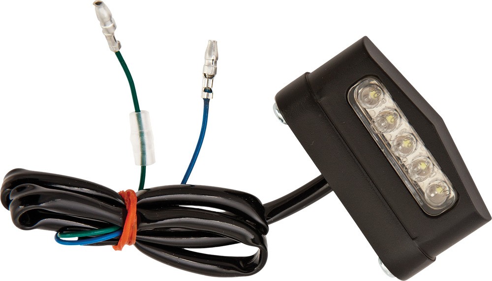 HardDrive - L12-6024ABE - 3D License Plate LED Light (Black)