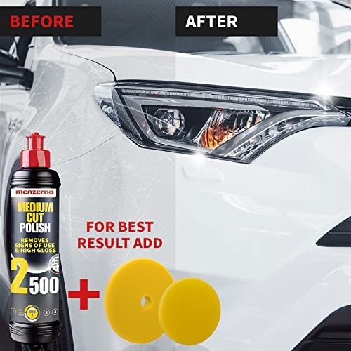 Medium Cut Polish 2500" I Abrasive Polishing Compound for Medium 8oz.