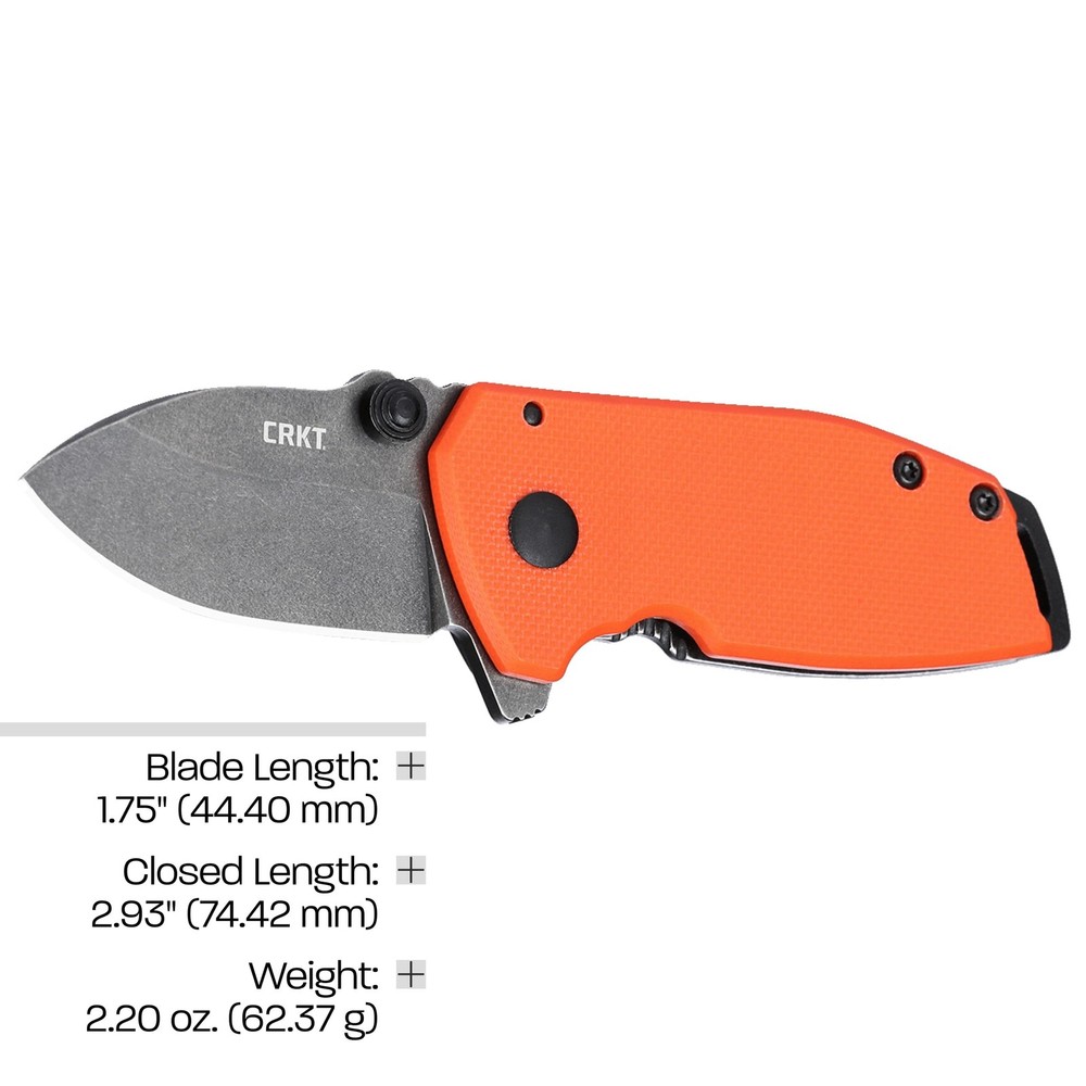 CRKT Squid Compact Everyday Carry Assisted Folding Knife with Frame Lock: D2 ...