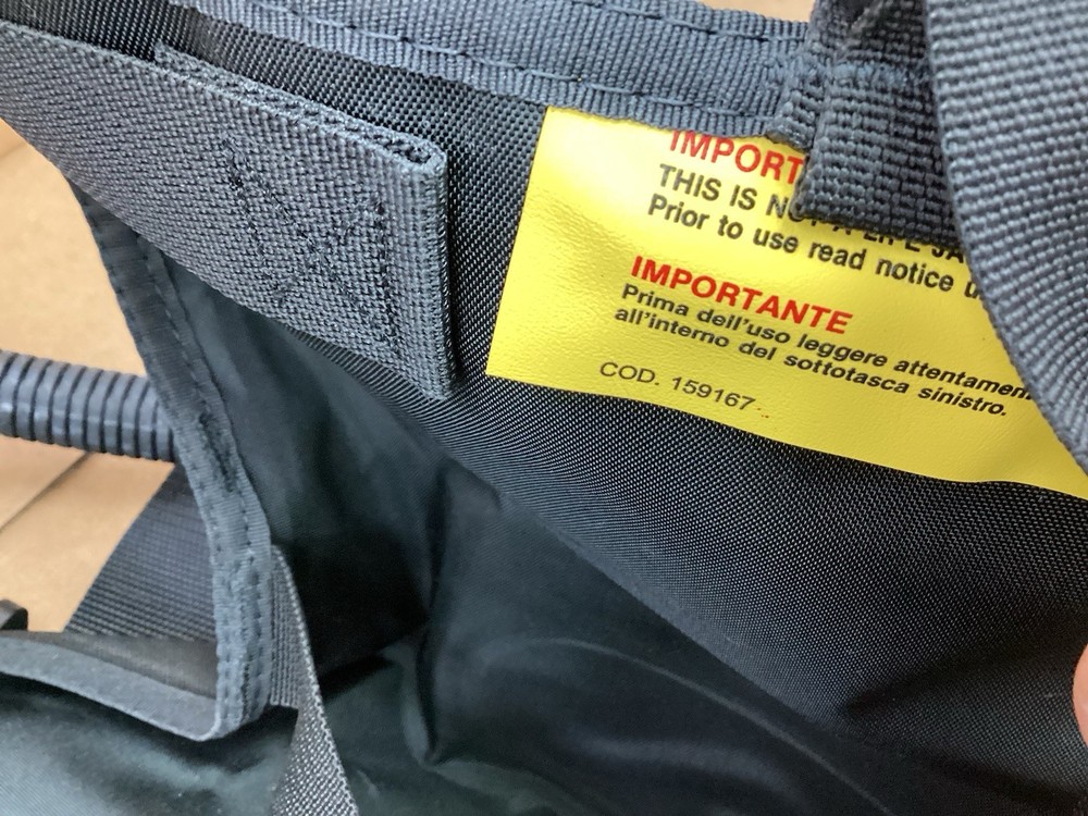 Mares Scuba Vest- Vector Origin size Large