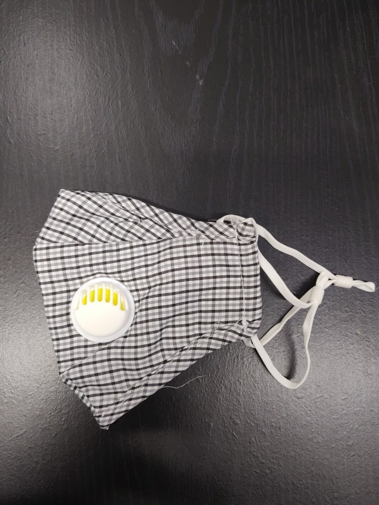 Reusable Face Mask Polyester W/Filter Free S&H!