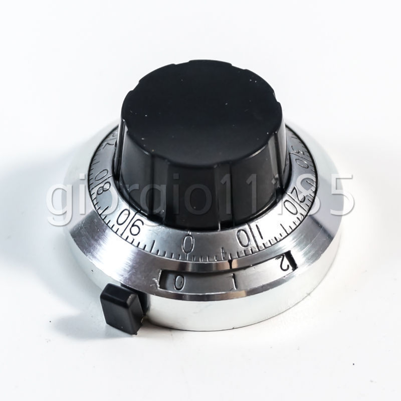 46mm B2 Dial Multi Turn Potentiometer Button Cap Switch
