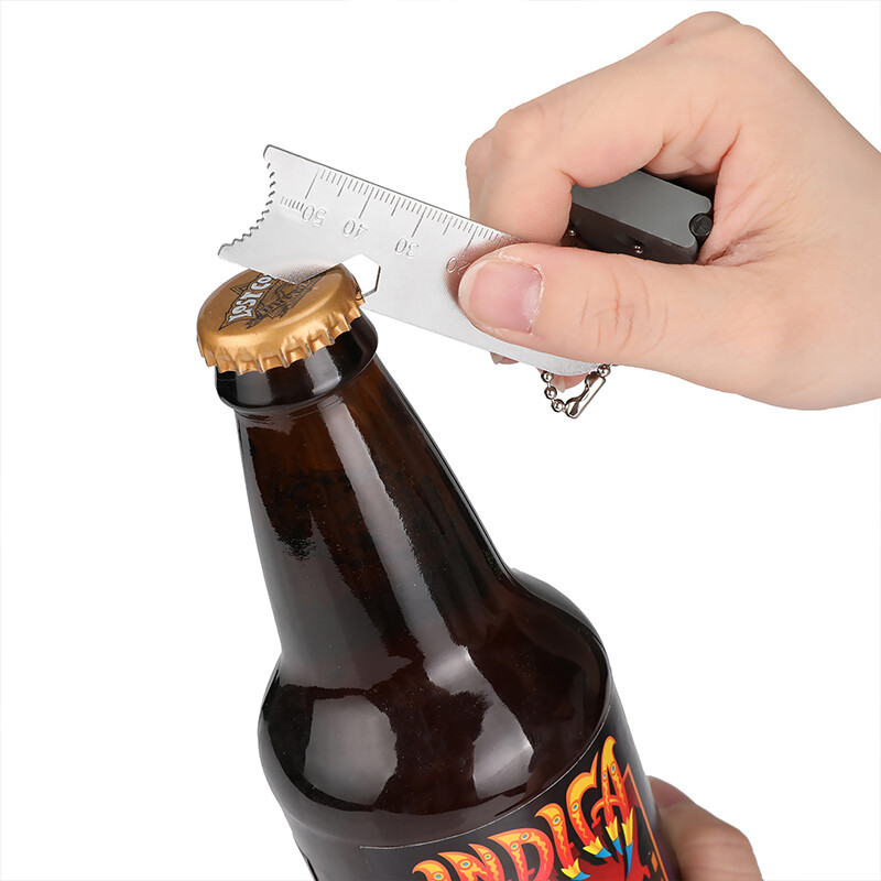 Pocket Keychain Camping Fire Starter Flint Tool Camp Starting Striker Windproof