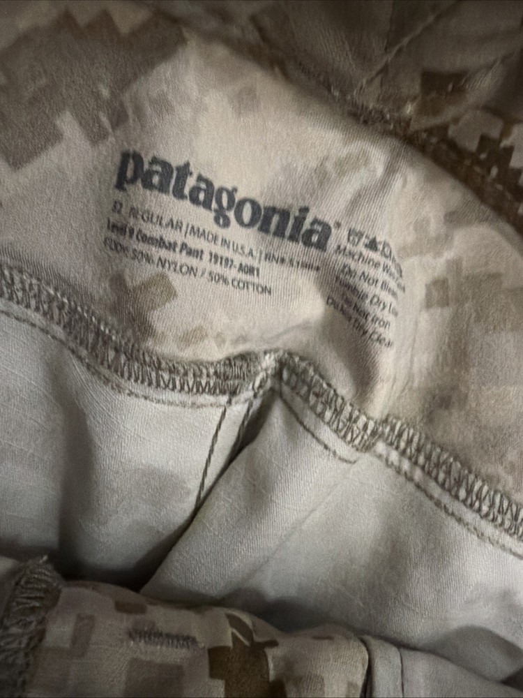 Patagonia Level 9 Combat Pants AOR1 32/R SOF NSW DEVGRU