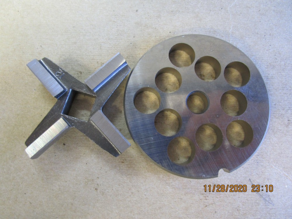 #12 1/2'' GRINDER PLATE & KNIFE SET