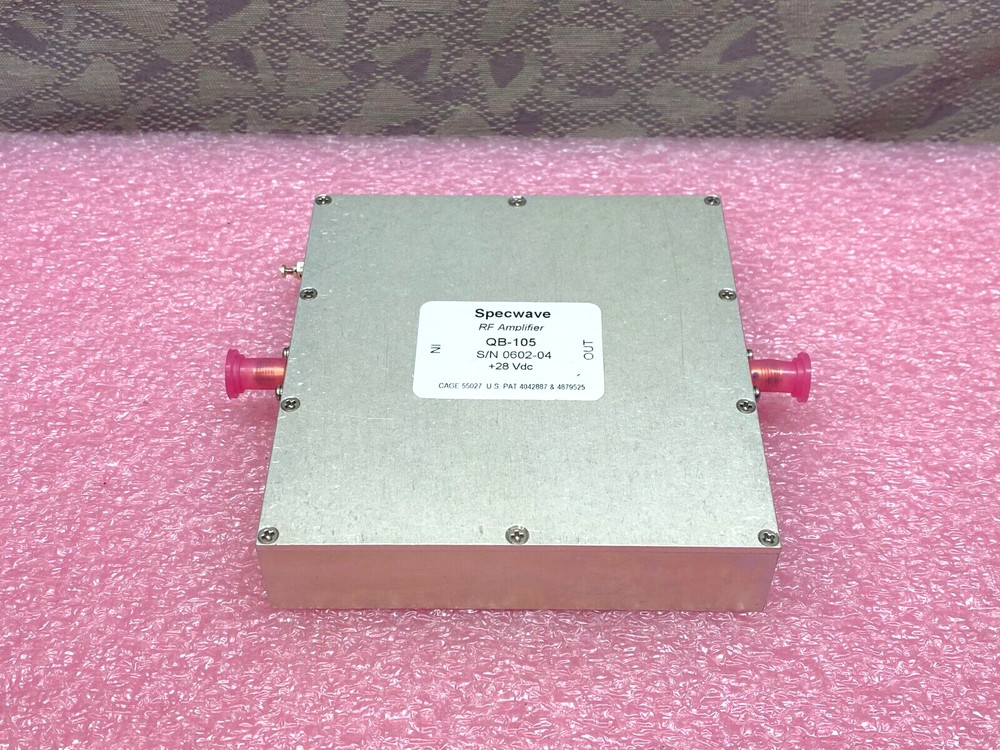 SPECWAVE QB-105 RF AMPLIFIER +28Vdc