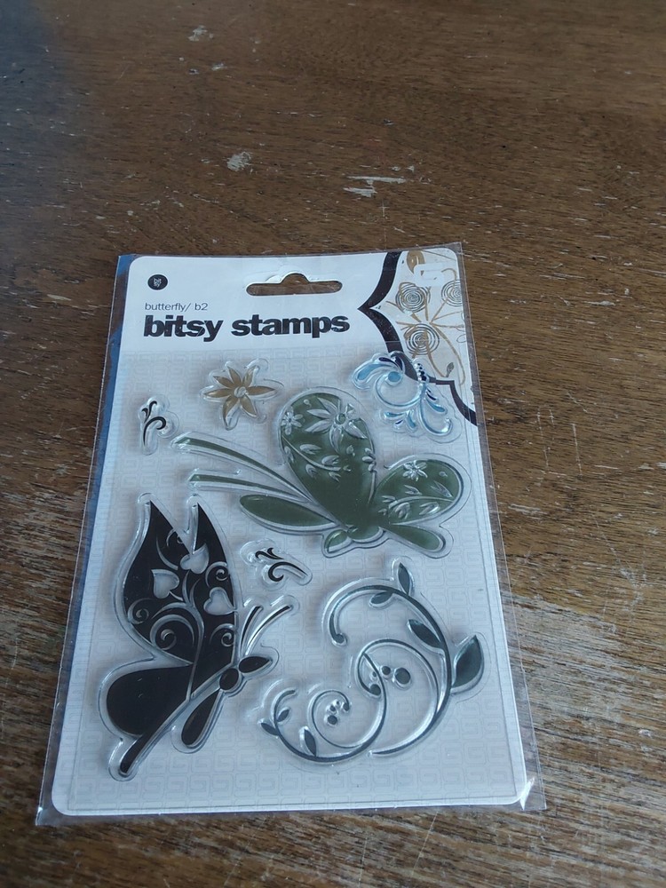 Bitsy Stamp set Butterflies  7 pcs.