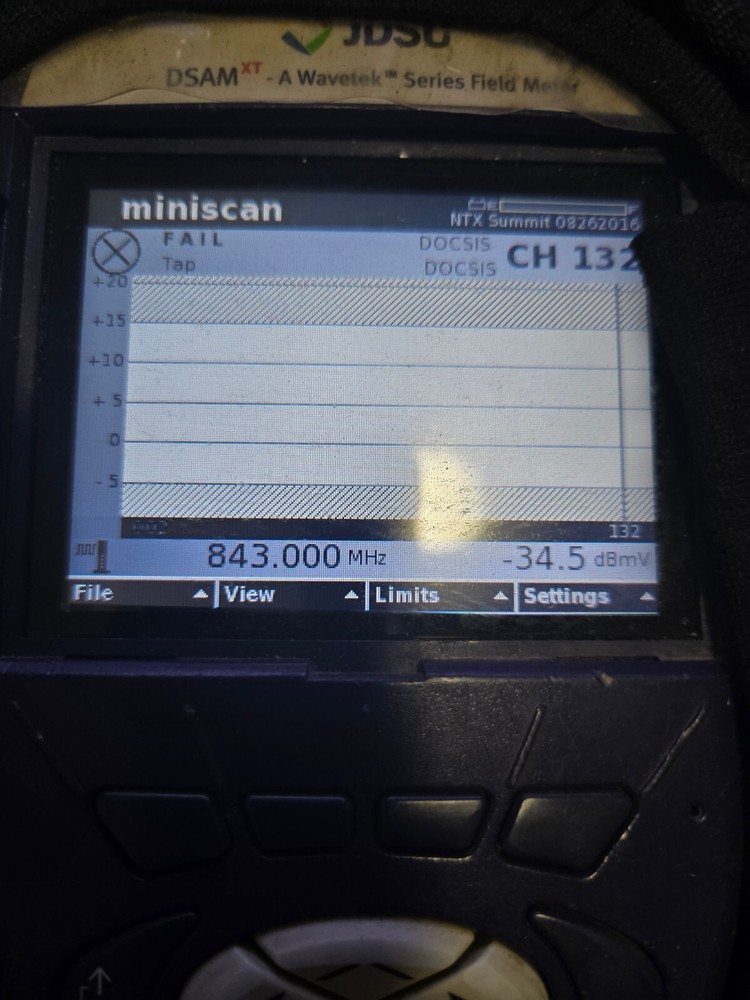 JDSU DSAM-2600 Cable Test Activation Meter 2600B