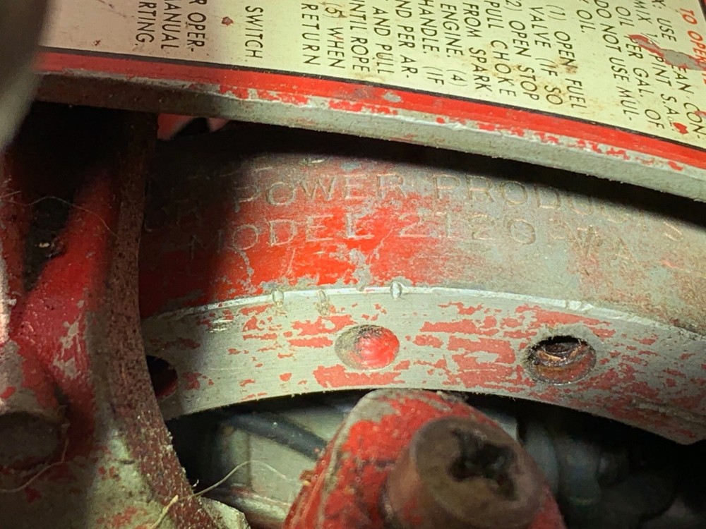 Vintage Tecumseh Chainsaw (Rebuilder!! Has Compression)