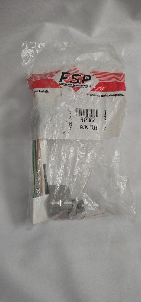 Refrigerator ICE Maker Wire Harness/Fuse 7.5" 282387