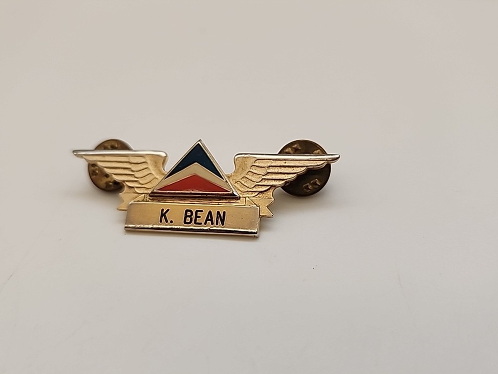 Delta Airlines Flight Attendant Wing 4th issue Named 1980's