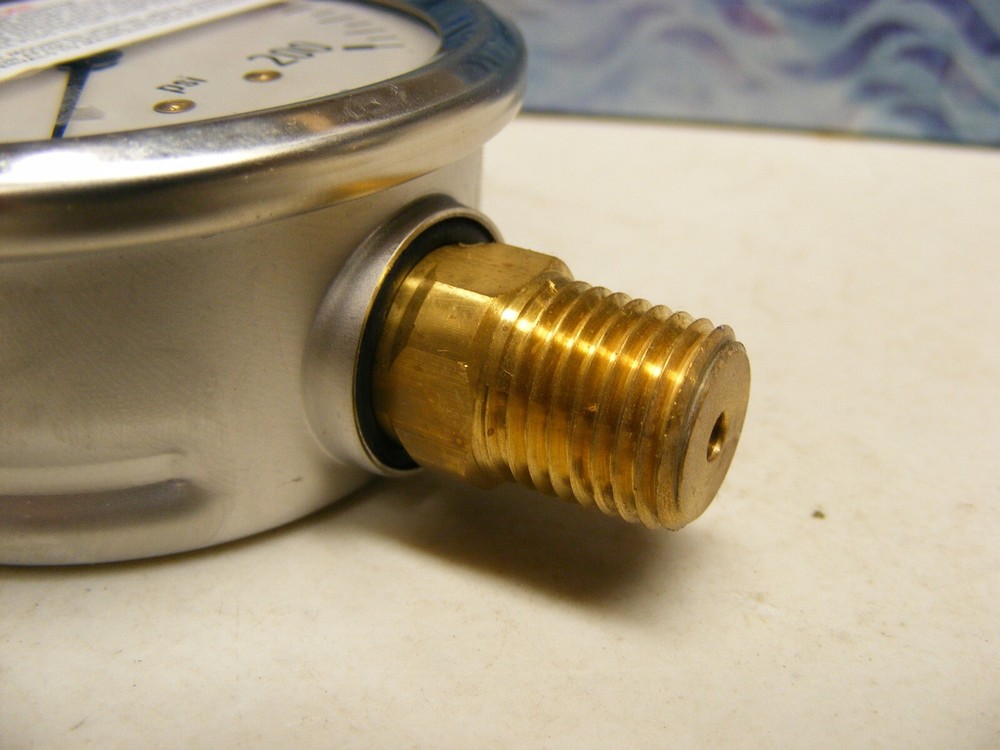 (6) Wika Liquid Filled Gauge 0-200 - (jms1)