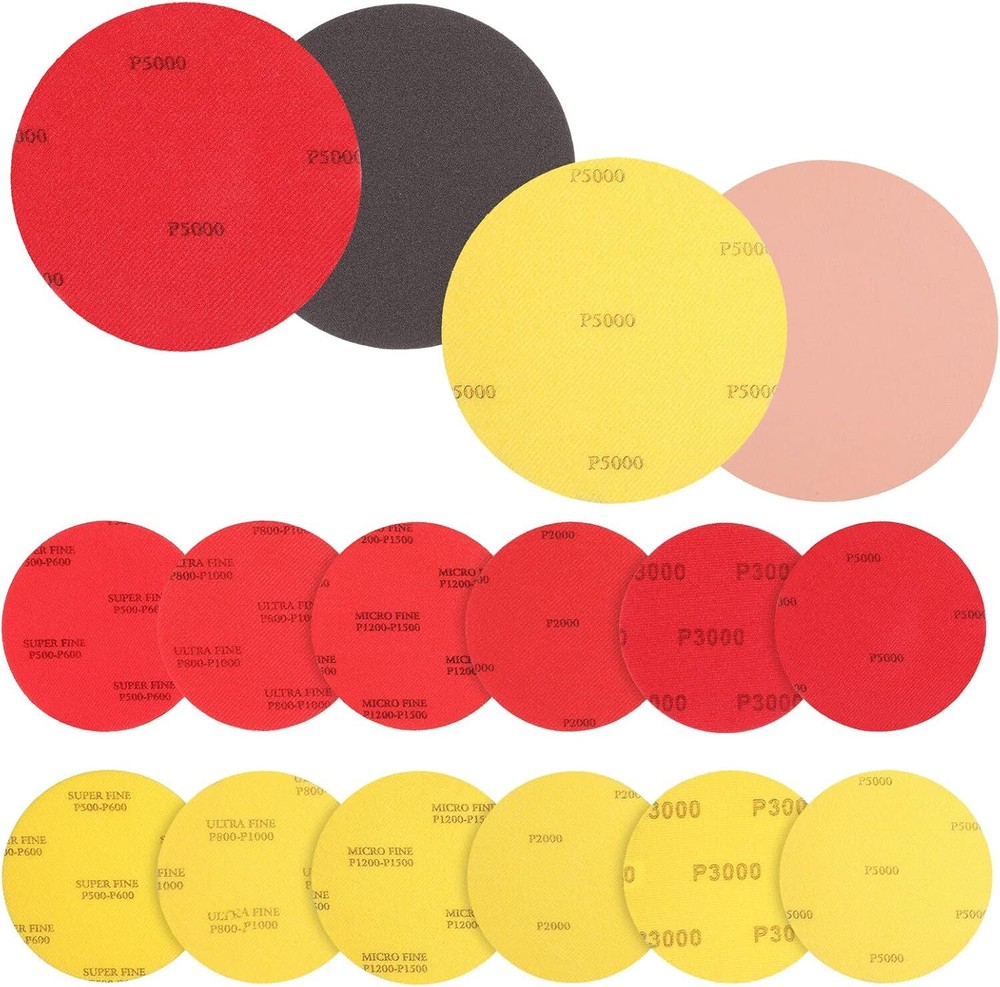 Loopeer 24 Pieces Bowling Sanding Pads Resurfacing Polishing Kit Bowling...